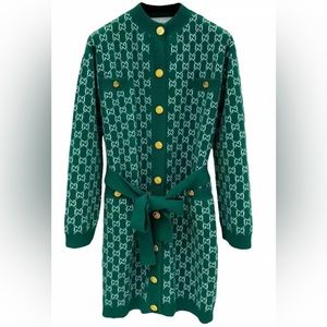 GUCCI Wool Cardi Coat